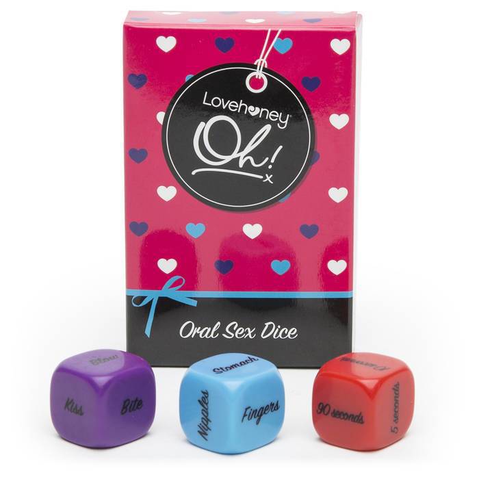 Lovehoney Oh! Oral Sex Dice (3 Pack)