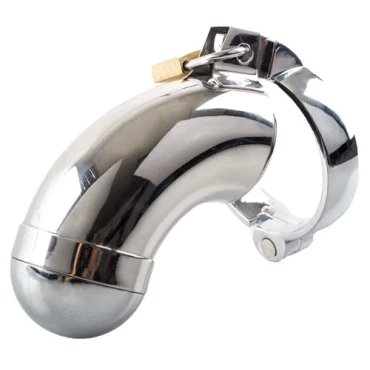 Torment Stainless Steel Full Enclosure Chastity Cage