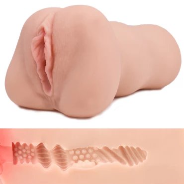 Boss Honeypot Realistic Pussy Masturbator - 6 Inch