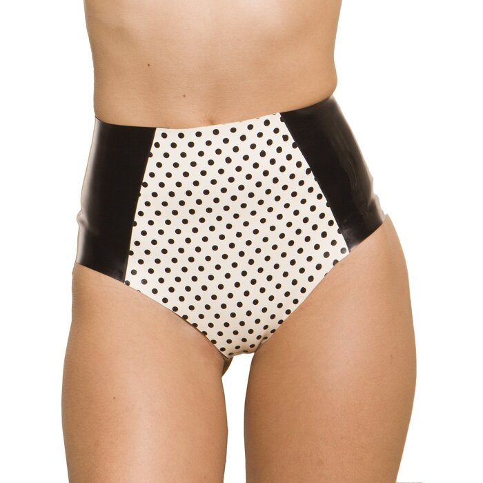 Glamour Latex Knix in Black & White