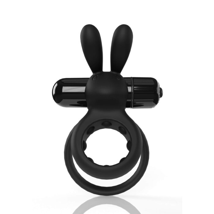4T Ohare Vibrating Cock Ring - Black