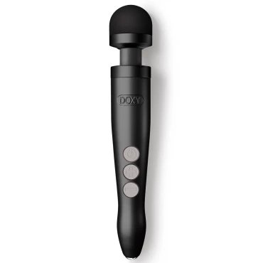 Doxy Die Cast 3R Matte Black Rechargeable Wand Vibrator