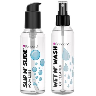 Sex Toy Care Kit - Lube (100ml) & Cleaner (150ml)