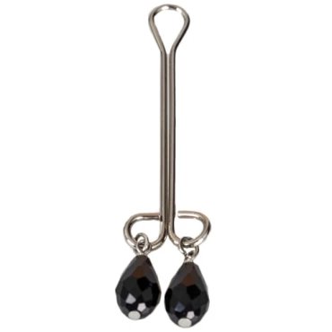 Obsidian Queen Black Jewel Clit Clamp