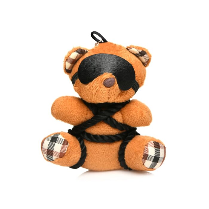 Rope Teddy Bear Keychain