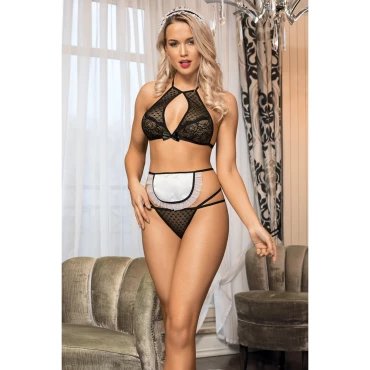 Spousekeeping Sexy 4 Piece French Maid Costume - L/XL