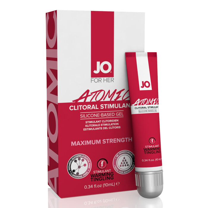 JO Atomic Clitoral Gel - 0.34 oz. (10 ml.)