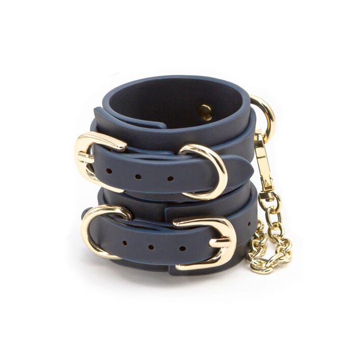 Bondage Couture - Wrist Cuffs - Blue