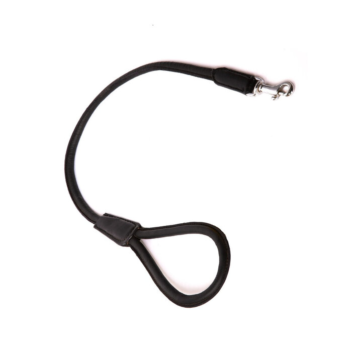 Black Leather Petite Leash