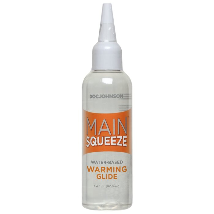 Main Squeeze™ Warming Water-Based Glide - 3.4 fl. oz.