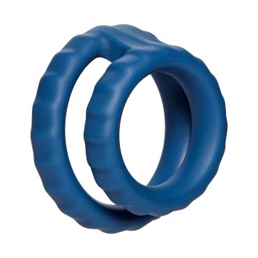 Double Decker Silicone Dual Cock Ring