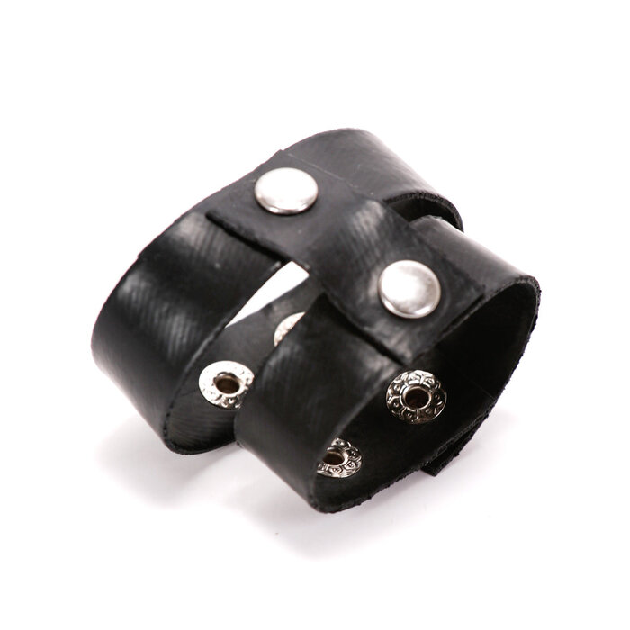Rubber Double Cock & Ball Strap