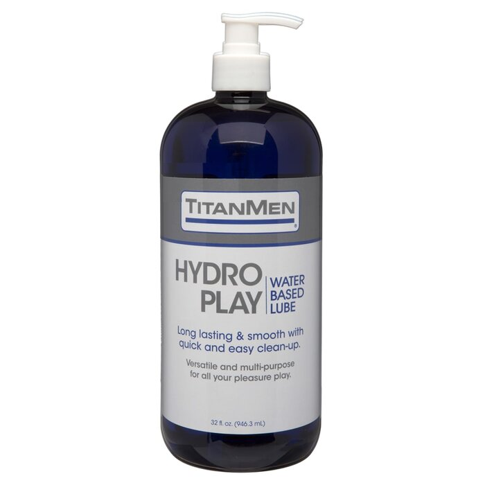 TitanMen® Hydro Play Water Based Lubricant - 32 oz.