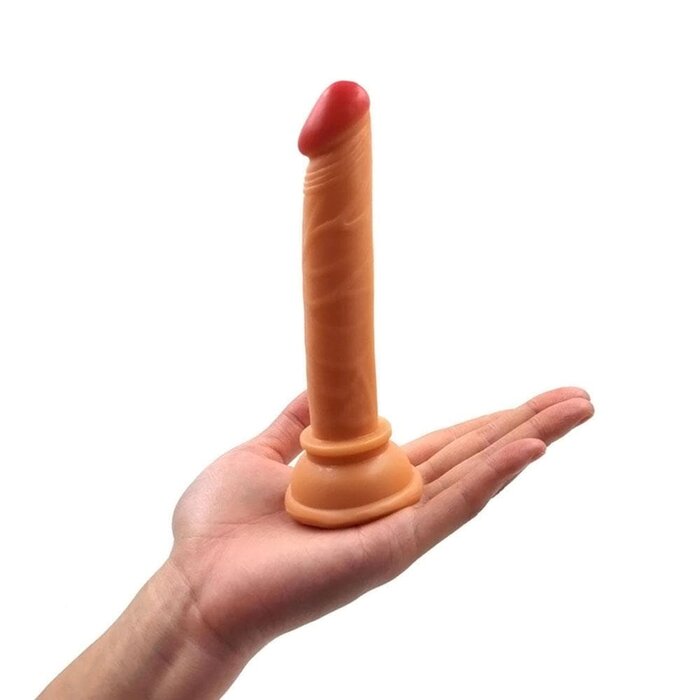 Spanksy 5" Beginners Suction Base Dildo Nude