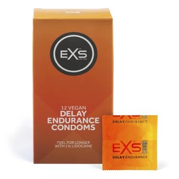 EXS Endurance Delay Condoms - 12 Pack