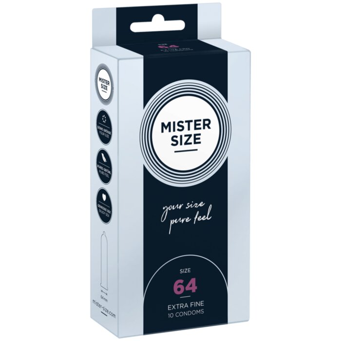 MISTER SIZE 64mm Condoms 10pcs