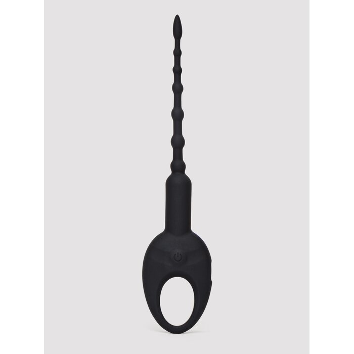 Silicone Rechargeable Urethral Sounding Stimulator - Black