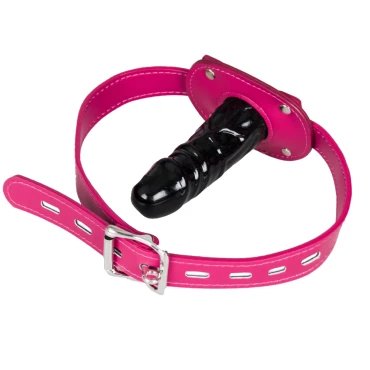 Gagging For It Internal Dildo Mouth Gag - 4 Inch