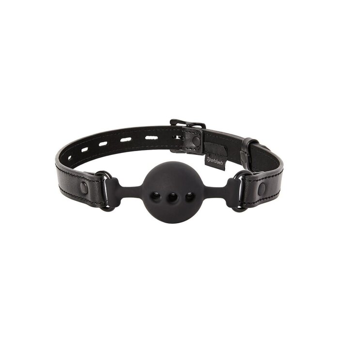 Saffron Breathable Silicone Ball Gag