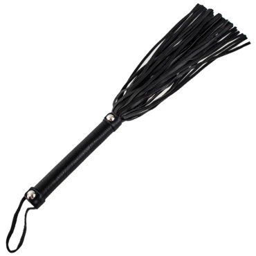 Midnight Whisper Soft Flogger Whip - 15 Inch