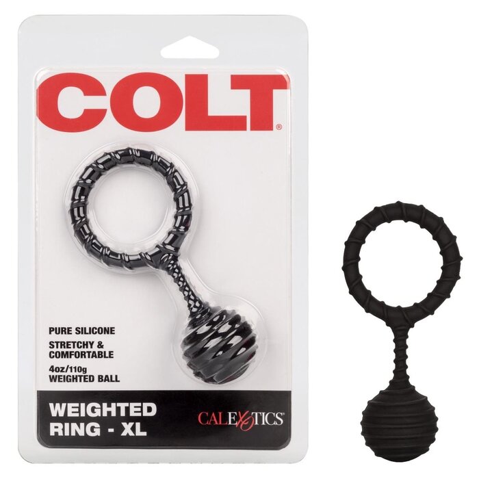 COLT XL Weighted Silicone Cock Ring: Enhanced Support for Ultimate Pleasure