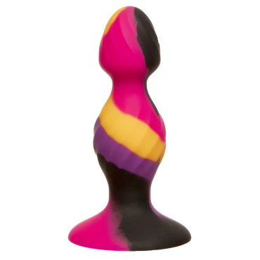 Bump & Grind Multicoloured Beaded Butt Plug – 5 Inch