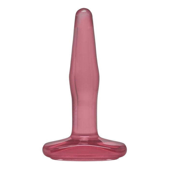 Crystal Jellies Small Butt Plug - Pink