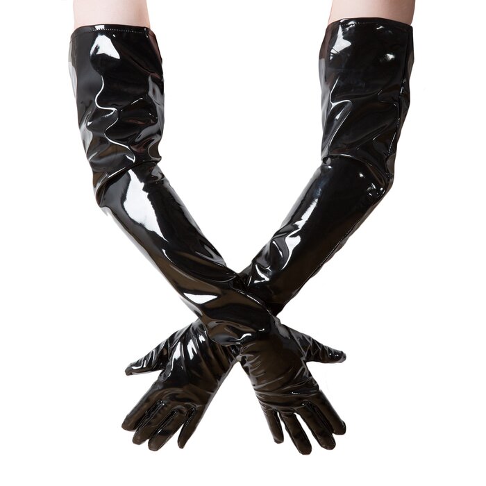 Shoulder Length PVC Gloves