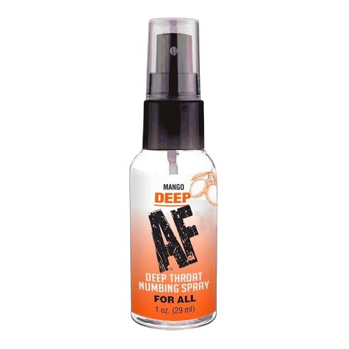 Deep AF Deep Throat Numbing Spray - Mango