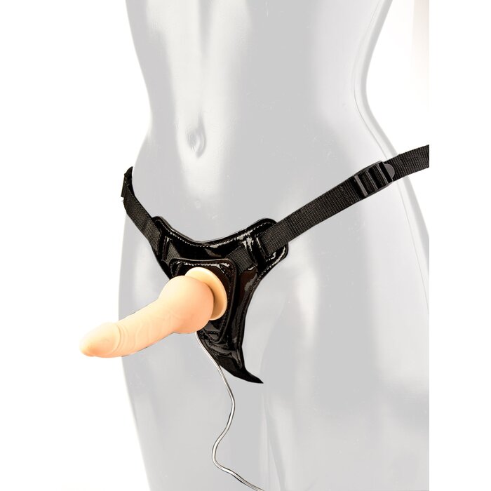 Lifelike Flesh Coloured Strap-On - One Size