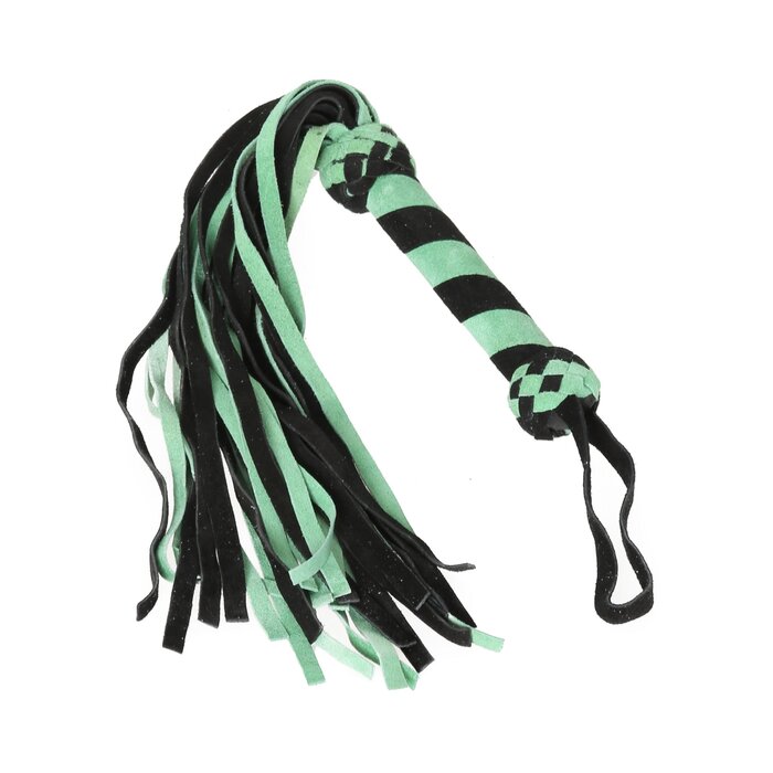 Black & Green Suede Flogger