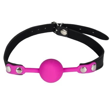 Humble Humiliation Purple Silicone Ball Gag