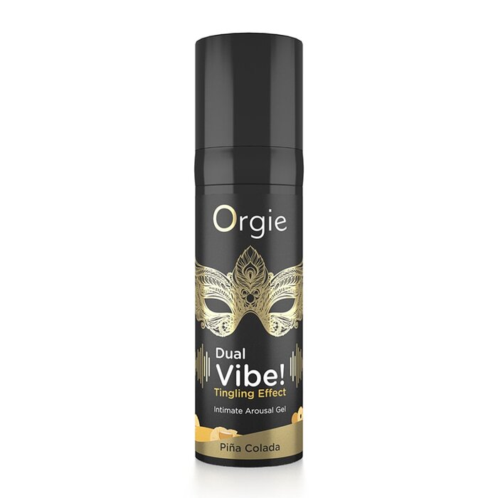 Orgie Dual Vibe Kissable Liquid Vibrator - Pina Colada