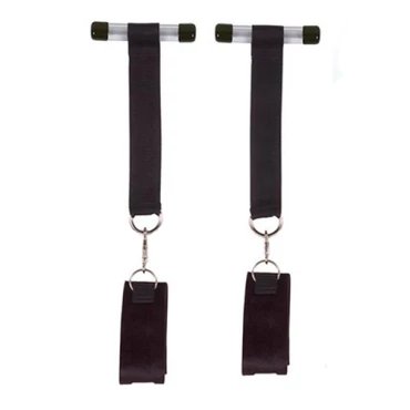 Doorway Descent - Black Velcro Over The Door Handcuffs