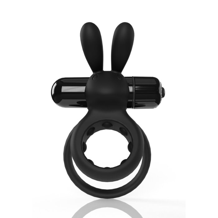4B Ohare Vibrating Cock Ring - Black