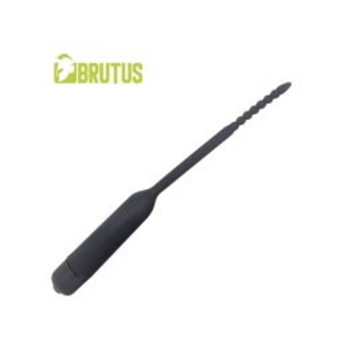 BRUTUS Trembler Silicone Vibrating Sound - Black