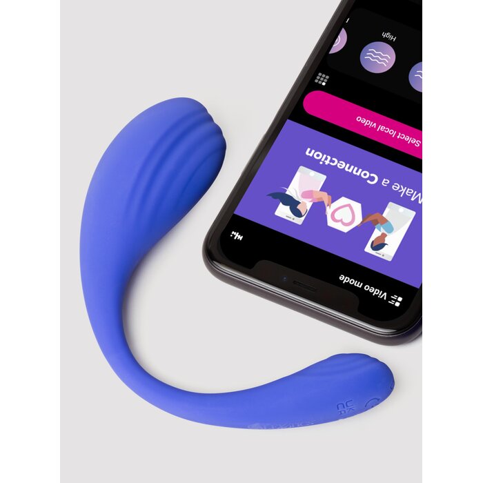 Connect App Controlled Wearable Vibrating Love Egg and Kegel Exerciser - Purple