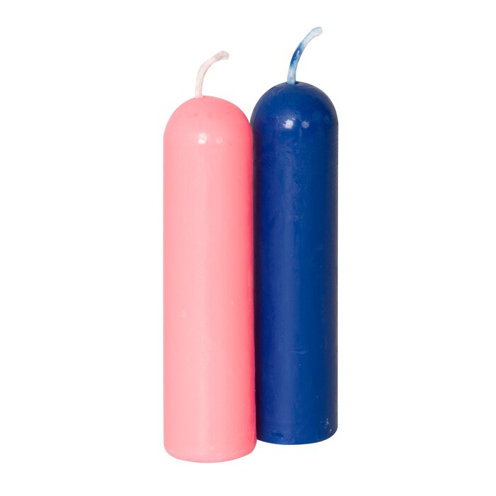 Low Burning Wax Play Candle 2 Pack