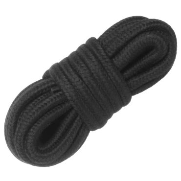 Hitched Black Ultra-Soft Braided Bondage Rope – 5m