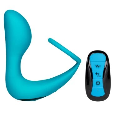 Vibe-Stryker Remote Butt Plug & Cock Ring - 4 Inch