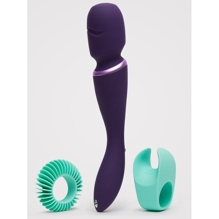 We-Vibe App Controlled Rechargeable Cordless Wand Vibrator - Purple