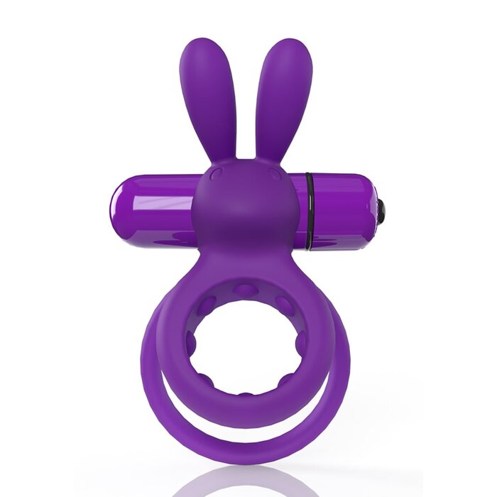 4B Ohare Vibrating Cock Ring - Grape