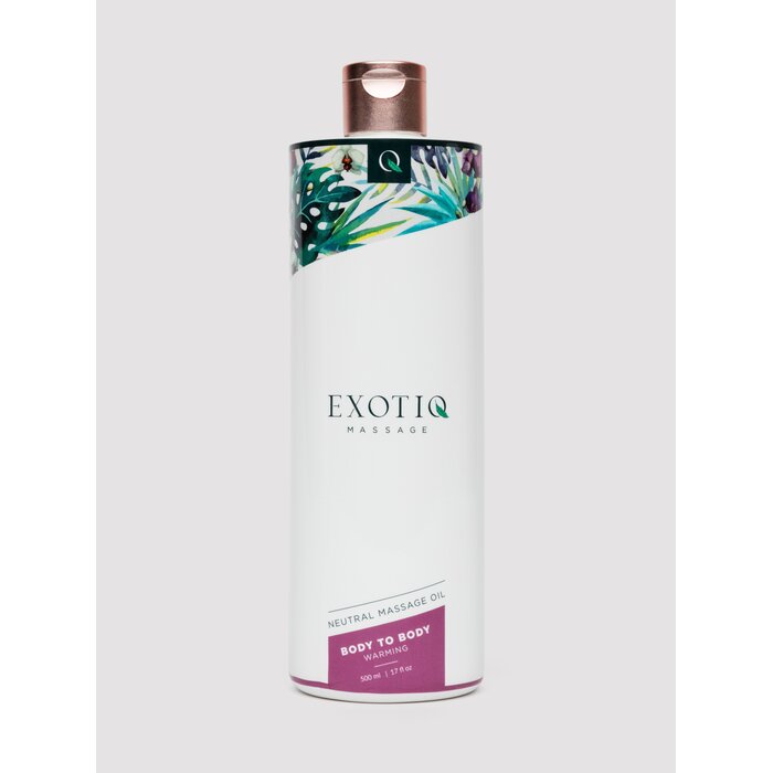 Exotiq Warming Body to Body Massage Oil 500ml