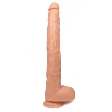 The Seventeenth Heaven Monster Light Tone Dildo - 17 Inch