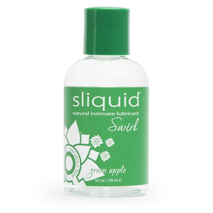 Sliquid Swirl Green Apple Flavoured Lubricant 125ml