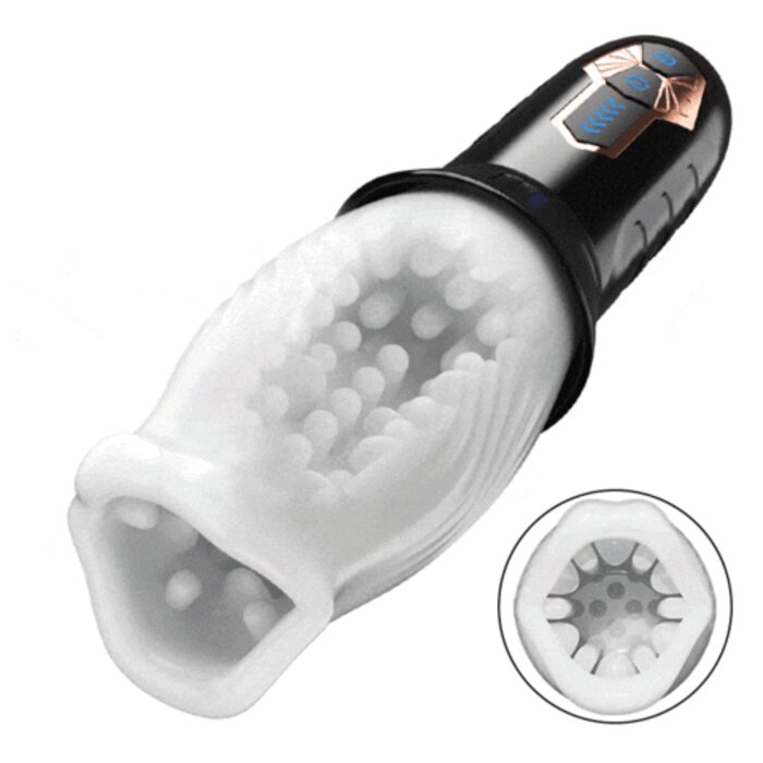 Bestvibe Upgrade Monica Rotating Vibrating Blowjob Masturbator