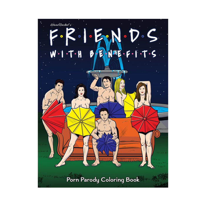 Friends with Benefits Porn Parody Coloring Book