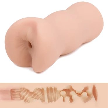 Boss Sweet Peach Handheld Ass Masturbator - 5 Inch