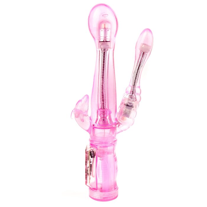 Double Fun Intimate Tease Pink Vibrator