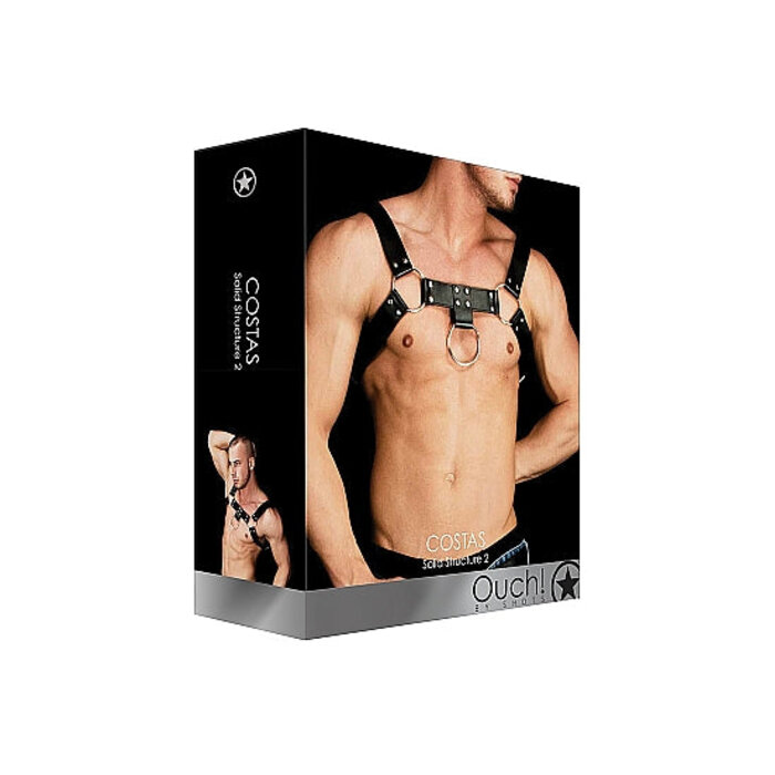 Costas - Solid Structure 2 Harness - Black - One Size